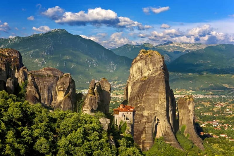 Athens: Meteora Monasteries, Hermit Caves & Seaside Escapes - Optional sunset dinner by the sea, then back to Athens at night