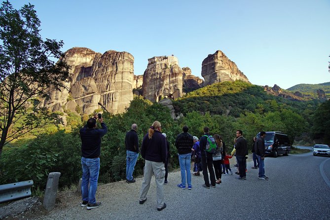 Athens: Meteora Monasteries, Hermit Caves Tour with Pickup - St. Stephen, Roussanou, Trinity, and the other cliff-top stops