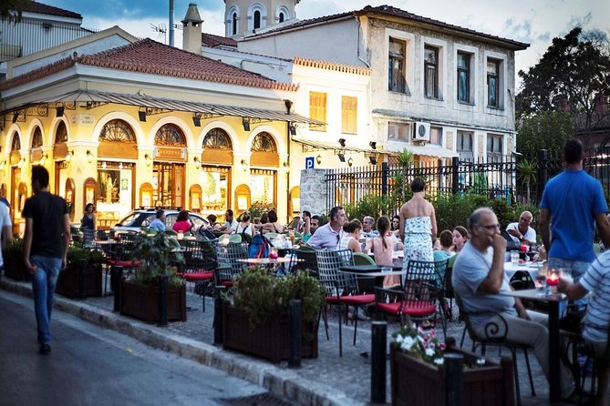Athens Moonlight Waling Tour with Drinks and Meze Dishes - Agia Irini Church and the Local Drinking Traditions