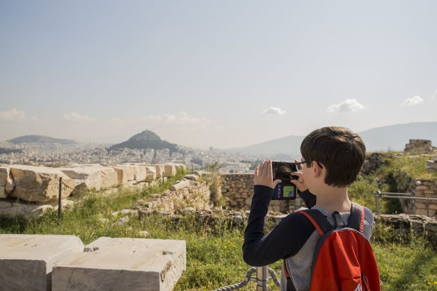 Athens: Mythology Tour for Families - The Pnyx family activity: learn by doing, not just looking