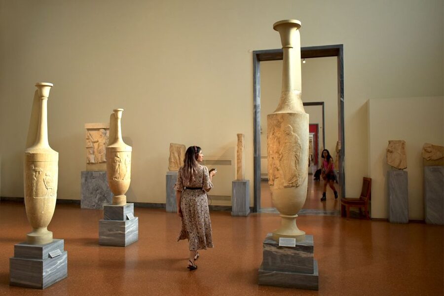 Athens: National Archaeological Museum Ticket & Audio Guide - The On-Site Cafe and Inner Courtyard Break, Worth Building In