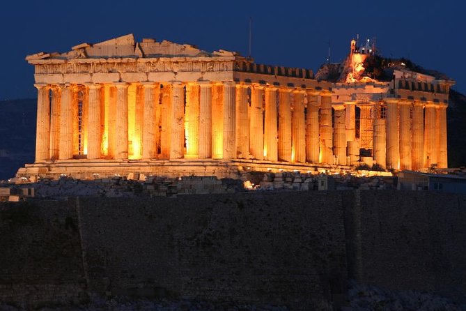 Athens Night Sightseeing Tour with Greek Dinner Show - Quick hits before you go