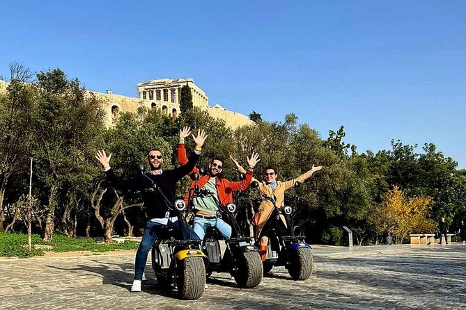 Athens: Premium Guided E-Scooter Tour in Acropolis Area - Scooter training and safety: how beginners stay confident
