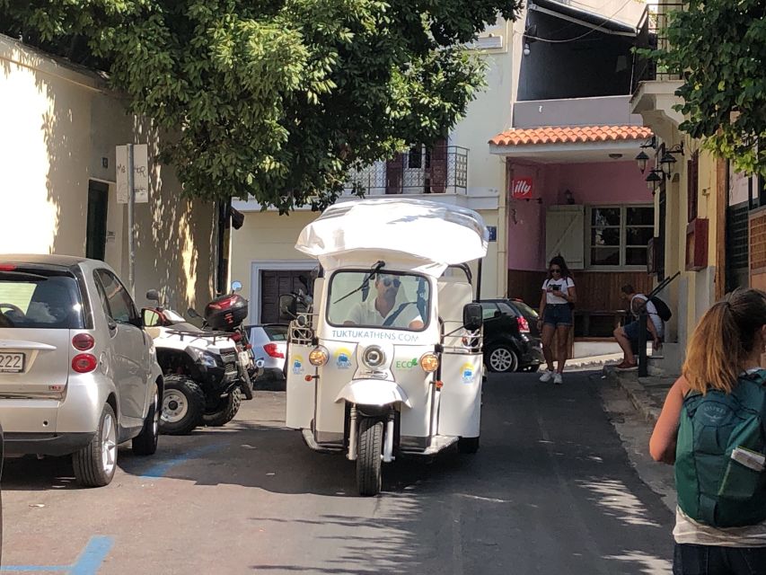 Athens: Private 3-Hour City Tour on Eco-Friendly Tuk Tuk - Central Athens monuments: Parliament, the Tomb of the Unknown Soldier, and the Academy
