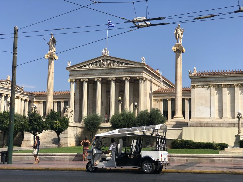 Athens: Private Evening Sightseeing Tour by Electric Tuk-Tuk - Mount Lycabettus Views, then Kolonaki and the Olympic Stadium