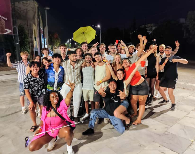 Athens Pub Crawl with 1hr Open Bar & VIP Nightclub Access - Practical tips so your night goes smoothly
