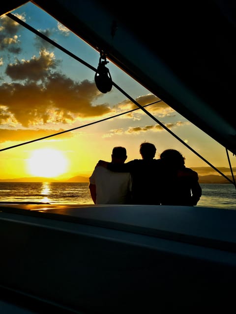 Athens: Riviera Catamaran Tour with Fresh Meal and Drinks - Hydrousa anchorage: uninhabited island time, your way