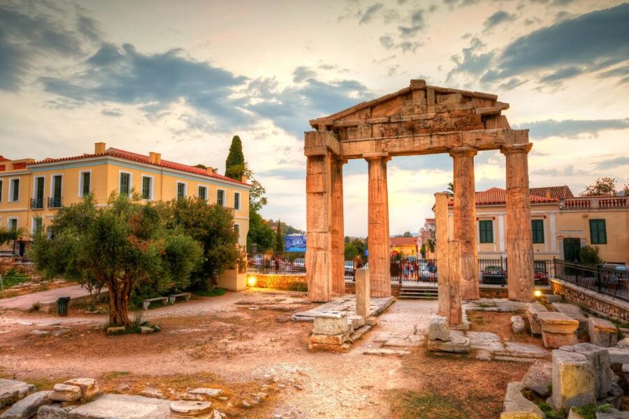 Athens: Roman Agora & Ancient Agora E-ticket & 2 Audio Tours - Two Agoras, One Plan: how the combo day actually plays