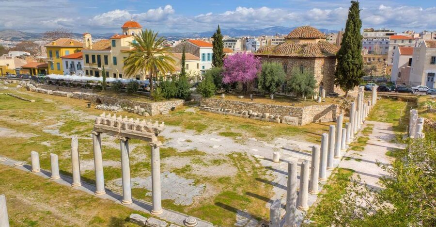 Athens: Roman Agora & Ancient Agora E-ticket & 2 Audio Tours - Getting your timed e-tickets and audio ready at home