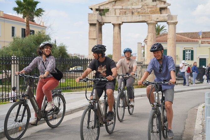 Athens Scenic Electric Bike Tour with optional Acropolis visit - E-bike vs regular bike: the hills problem solved