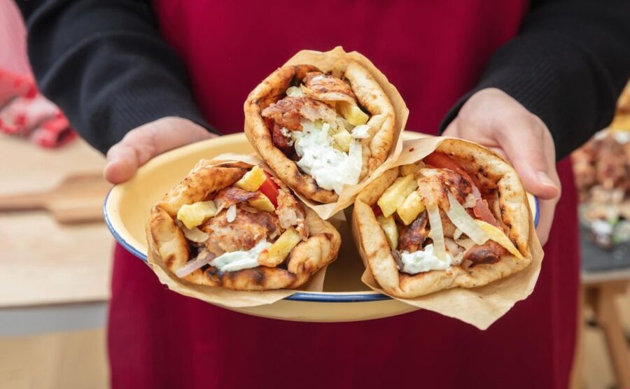 Athens: Street Food Tasting Tour - Stop one: pie shop comfort food, from cheese pie to spanakopita