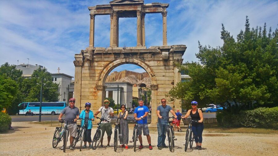 Athens: Sunset Bike Tour - Philopapou Hill and the National Observatory viewpoint