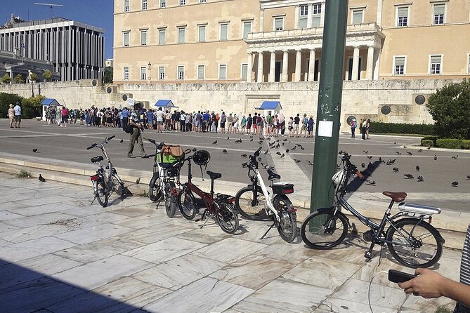 Athens Tour with Electric Bike - National Garden and the Athens you can breathe in