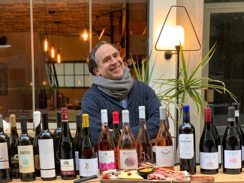 Athens: Wine O'Clock Tasting! - Inside the shop: central Athens comfort, relaxed pacing