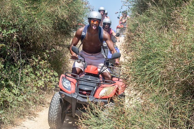 ATV Quad Guided Sightseeing/ Exploring Tour@The Pink Palace Corfu - Stop 2: Paramonas Beach for a Real Swim Break