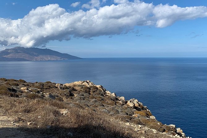 Authentic Jeep Adventure Tour - Marathi water dam and the drive through real Mykonos countryside