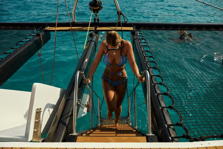 Balos & Gramvousa Catamaran Trip: Meals, Drinks & Transfer - Balos Lagoon: The Classic Color Comes With a Quick Access Advantage