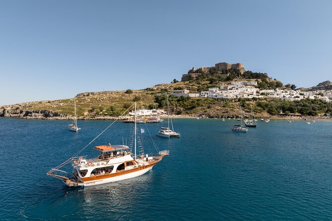 Bay to Bay Cruise in Lindos - Why This Bay-to-Bay Boat Day Works So Well From Lindos