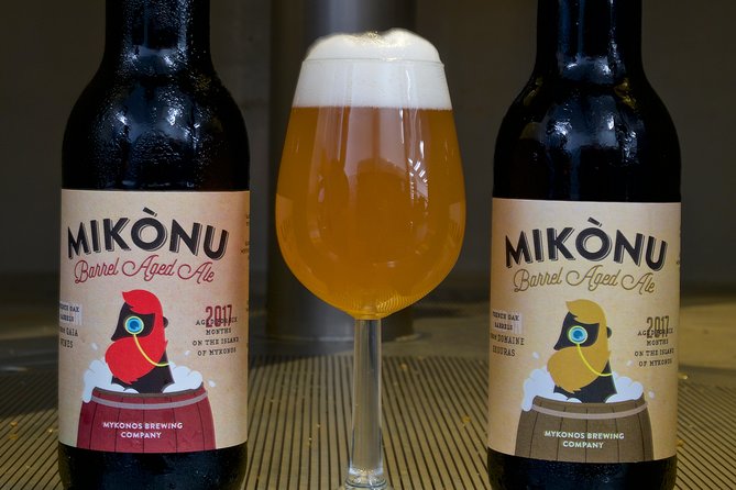 Beer Tasting at Mykonos Brewing Company - My booking timing tip