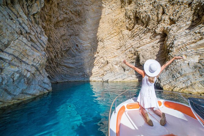 Best Corfu Beach Tour for Cruise Guests: Paleokastritsa & Glyfada - Stop 1, Paleokastritsa: Emerald Water, Rock Views, and a 13th-Century Monastery