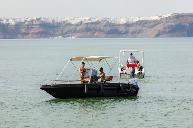 Boat Rental in Santorini License Free - License-Free Control on Santorini Blue Waves