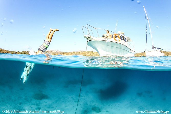Boat Trip in Crete with Guided Snorkeling and Free Pick up! - Chania to Akrotiri: the easy way to get out on the water