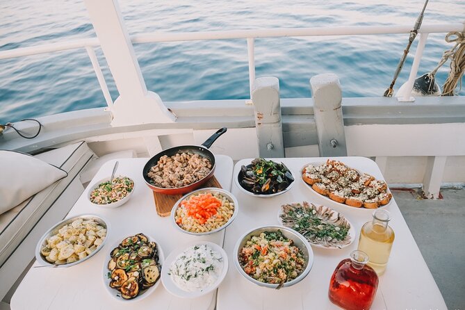 Boat Trip to Anthony Quinn, Kallithea & Traganou Bays - Buffet lunch around 13:30: fuel up before the final bay