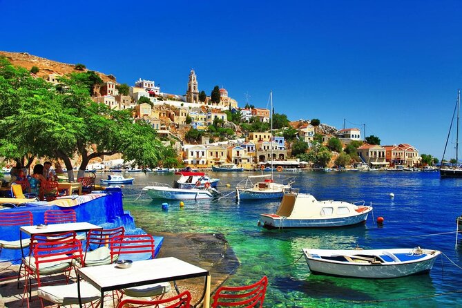 Boat Trip to Symi Island with swimming stop at St George Bay - Rhodes to Symi, with a swim stop that actually delivers