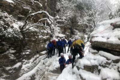 Canyoning trip at Zagori area of Greece – Section A