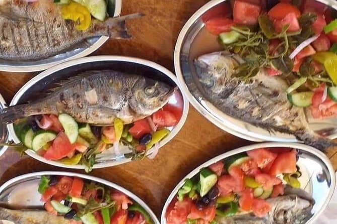 Captain Manolis Fishing with barbecue on the boat - Meeting point and timing: starting from Akti Sachtouri