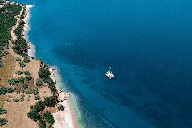 Catamaran Cruise in Nafplio | with Local Treats - Stop-by-Stop Views: Bourtzi, Tolon, Akronafplia Fortress, Arvanitia Beach