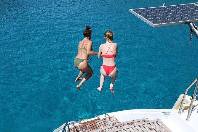 Catamaran Cruises Rhodes - 6 Hours Day Cruise ALL INCLUSIVE - Mandraki port timing and what to do before you sail