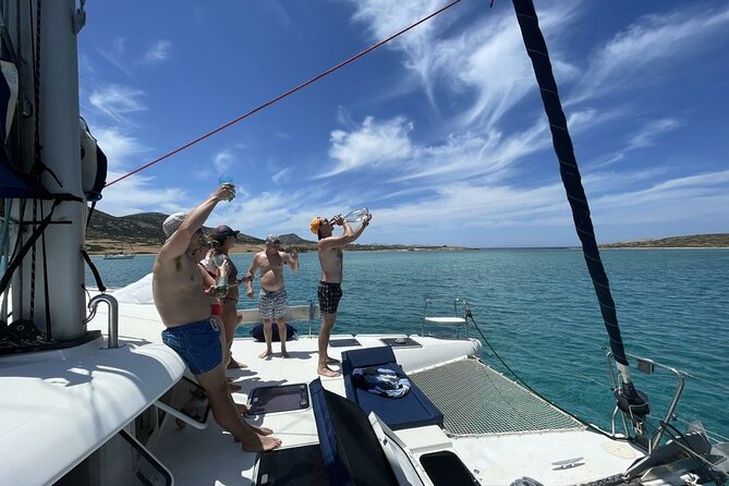 Catamaran Semi Cruise Paros Antiparos includes Food and Drinks - Key things I’d circle before you book