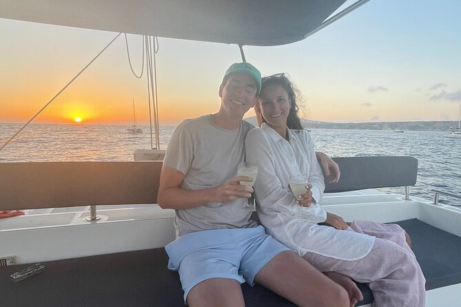 Catamaran Semi Cruise Paros Antiparos includes Food and Drinks - Transfers, timing, and staying comfortable from 10:00 am to sunset