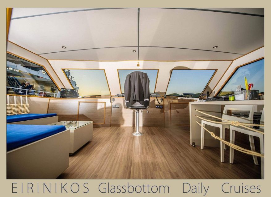 Chalkidiki: Blue Lagoon & Ammouliani Island Cruise & Lunch - Music, VIP deck energy, and how to choose your deck