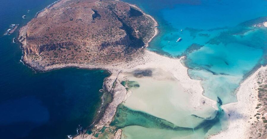 Chania: Balos and Falassarna Tour with Loungers and Lunch - Chania Pickup to Balos Ridge, in a 4WD that makes the road easier