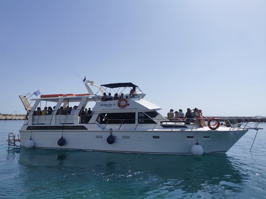 Chania: Menies Beach & Chironisia Bay Cruise with Snorkeling - Menies Beach: ancient Diktynna layers plus WWII snorkeling