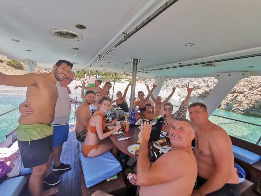 Chania: Menies Beach & Chironisia Bay Cruise with Snorkeling - Chironisia Bay: a smaller, sea-only feeling with cave-snorkel potential