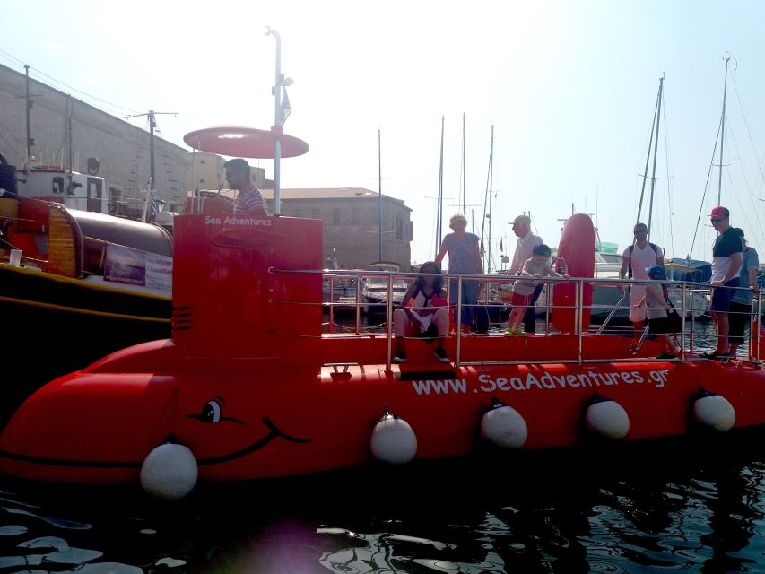 Chania: Semi-Submarine Boat Underwater Experience - Who should book this semi-submarine tour, and who should skip it