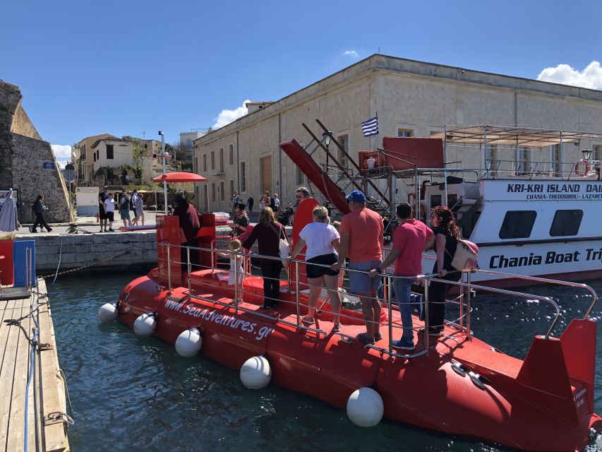 Chania: Semi-Submarine Boat Underwater Experience - Chania’s Venetian Harbor views, lighthouse shots, and that White Mountains backdrop
