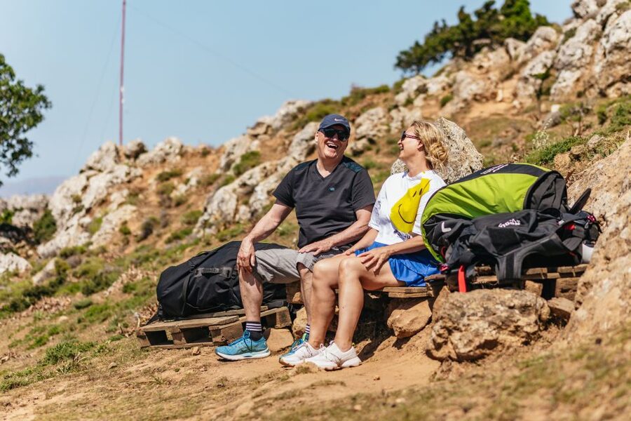 Chania: Tandem Paragliding Flight in Crete - What Happens Before You Fly: Briefing and Being Secured