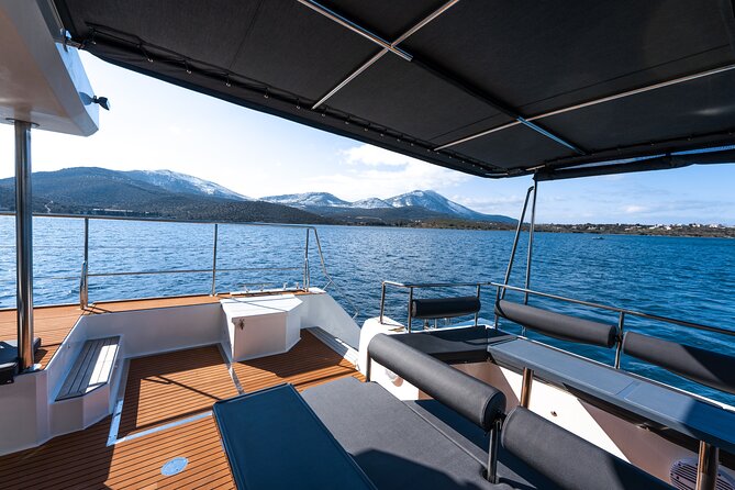 Comfort Max Catamaran Caldera Cruise with BBQ and Drinks - Quick highlights before you set sail