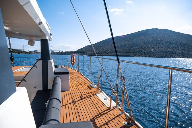 Comfort Max Catamaran Caldera Cruise with BBQ and Drinks - What makes this good value at $72.41 per person