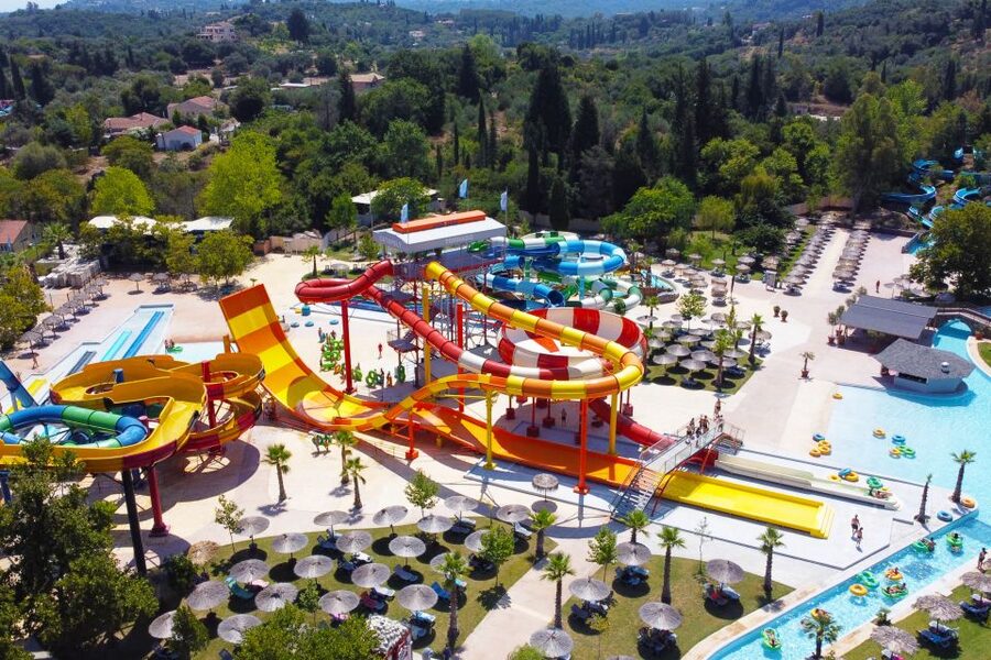 Corfu: Aqualand Water Park 1- or 2-Day Entry Tickets - Aqualand Water Park in Corfu: Big Slides, Green Breaks, Real Family Fun