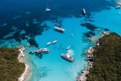Corfu/Benitses/Lefkimmi: Paxos, Antipaxos, & Caves Cruise