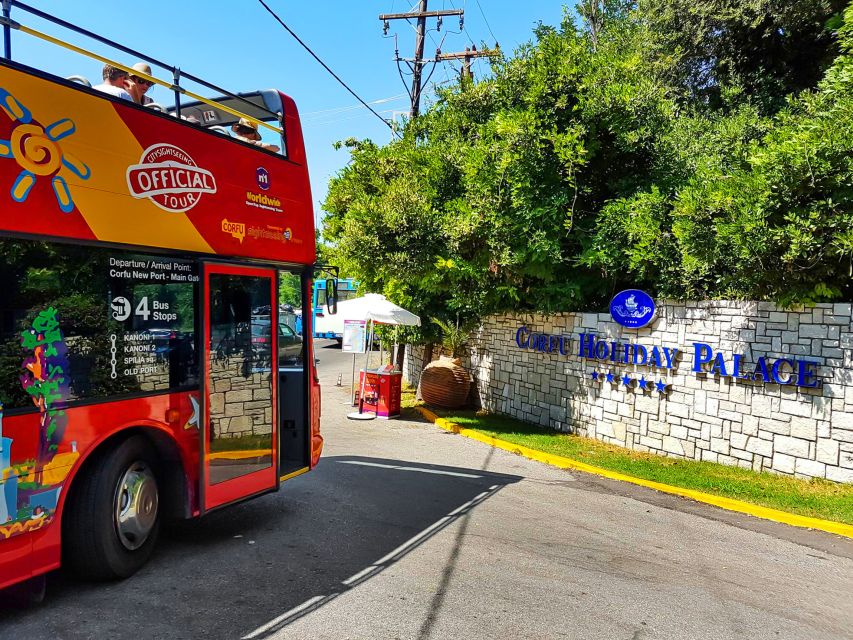Corfu: City Sightseeing Hop-On Hop-Off Bus Tour - Kanoni route stops you will actually care about