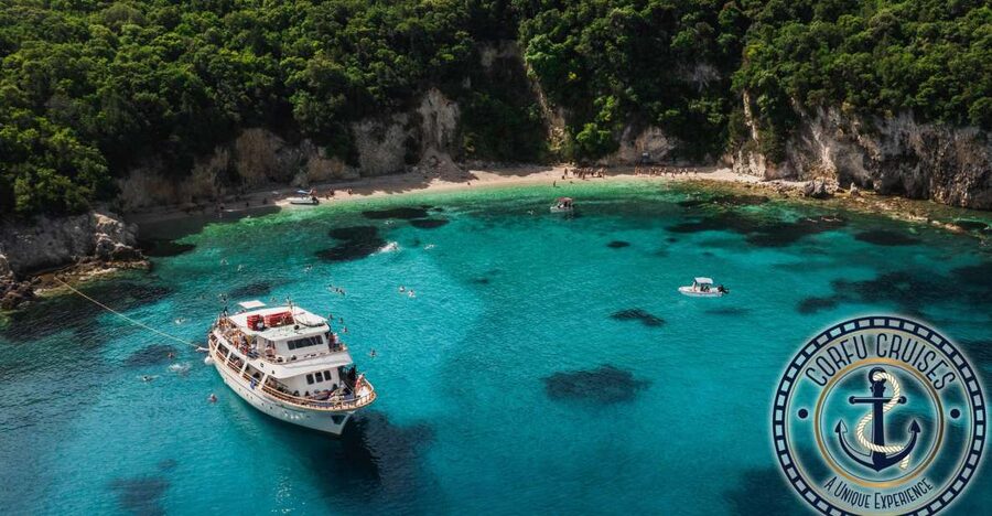 Corfu: Day Cruise to the Blue Lagoon with Visit to Syvota - Papanikolis cave: historic spot, mostly for pictures