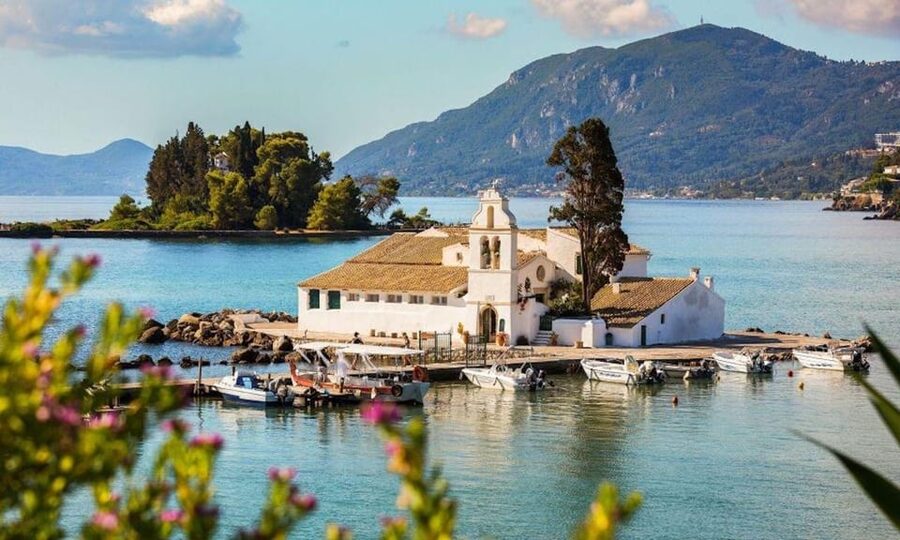 Corfu: Panoramic Island Highlights Van Tour from Cruise Port - Paleokastritsa Monastery: a hilltop walk with big bay views