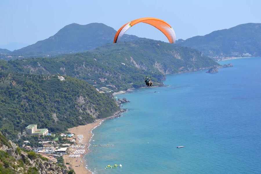 Corfu: Paragliding Tandem Flight Above Pelekas Town - GoPro Hero13 on an SD Card: What You’ll Get (and the One Catch)