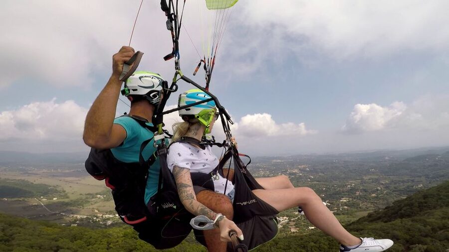 Corfu: Paragliding Tandem Flight Above Pelekas Town - Pelekas Aerial View Time: What That Hour on Site Really Means